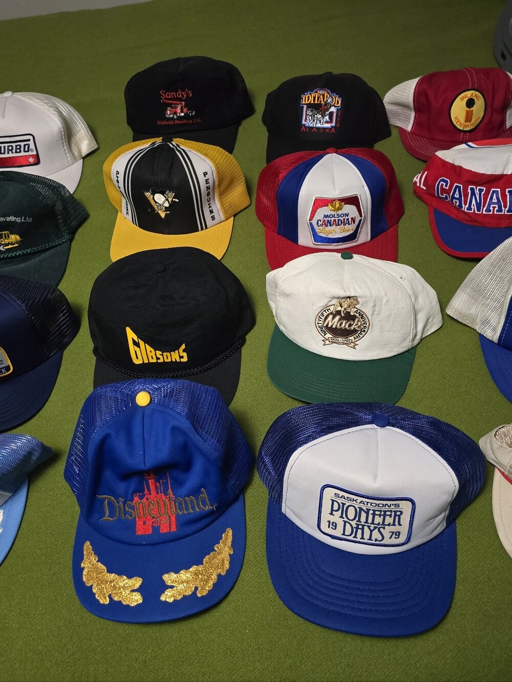 Lot Of Vintage Trucker Hats